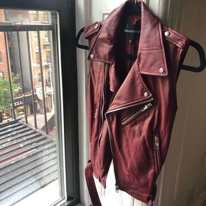 Who What Wear / Faux Leather Vest